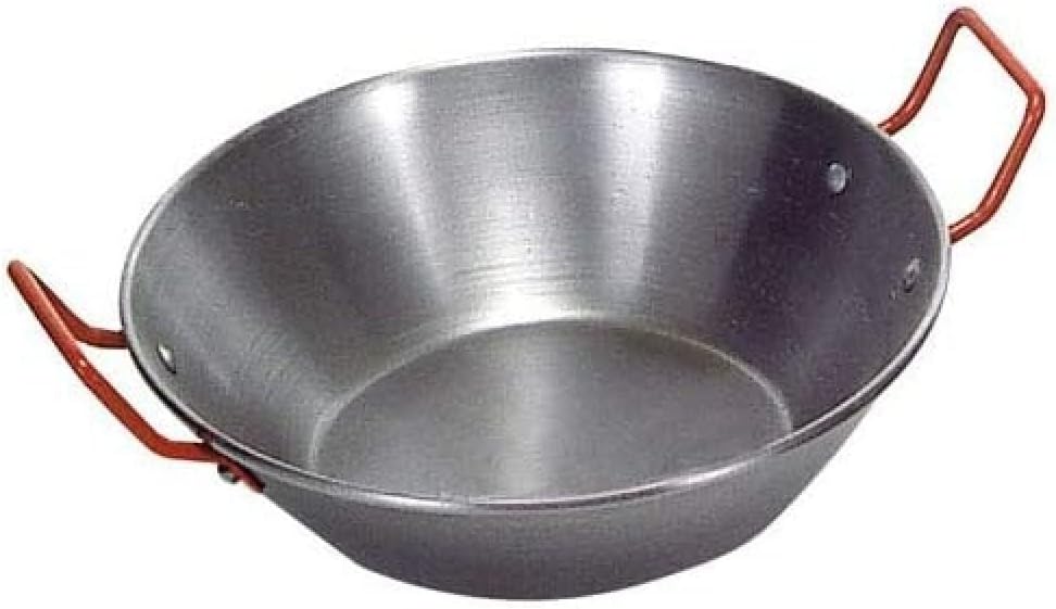 Sarten Honda 36 Cms Pulida con asas