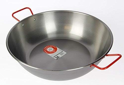 Sarten Honda 38 Cms C/Asas Pulida