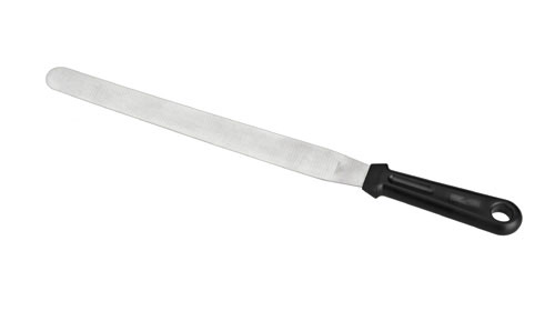 Espatula Larga 20 Cms Recta Mango Solido Lacor