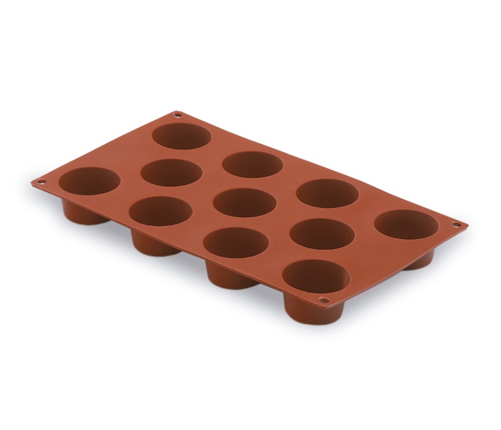 Molde Mini Muffin 11 Cavidades Silicona Pastryflex Lacor