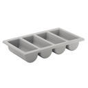 Dispensador Cubiertos GN 1/1 Polipropileno Gris APS