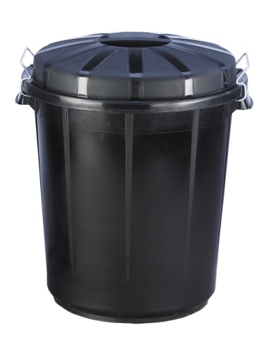 Cubo Industrial 70 Lts Negro