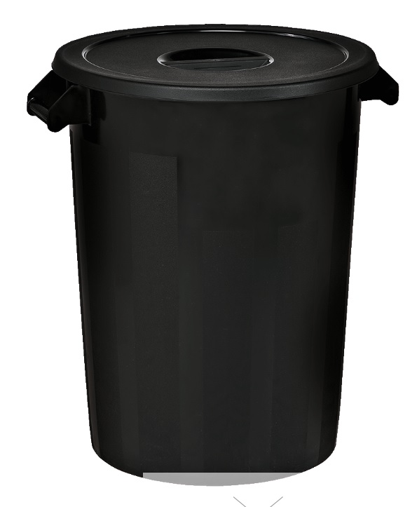 Cubo Industrial 100 Lts Negro
