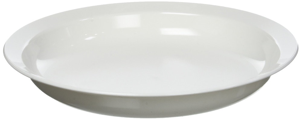 Plato Llano Policarbonato 23 Cms Sin Tapa Lacor