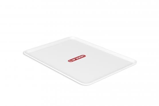Bandeja Plana 420x300x12 Blanca Araven