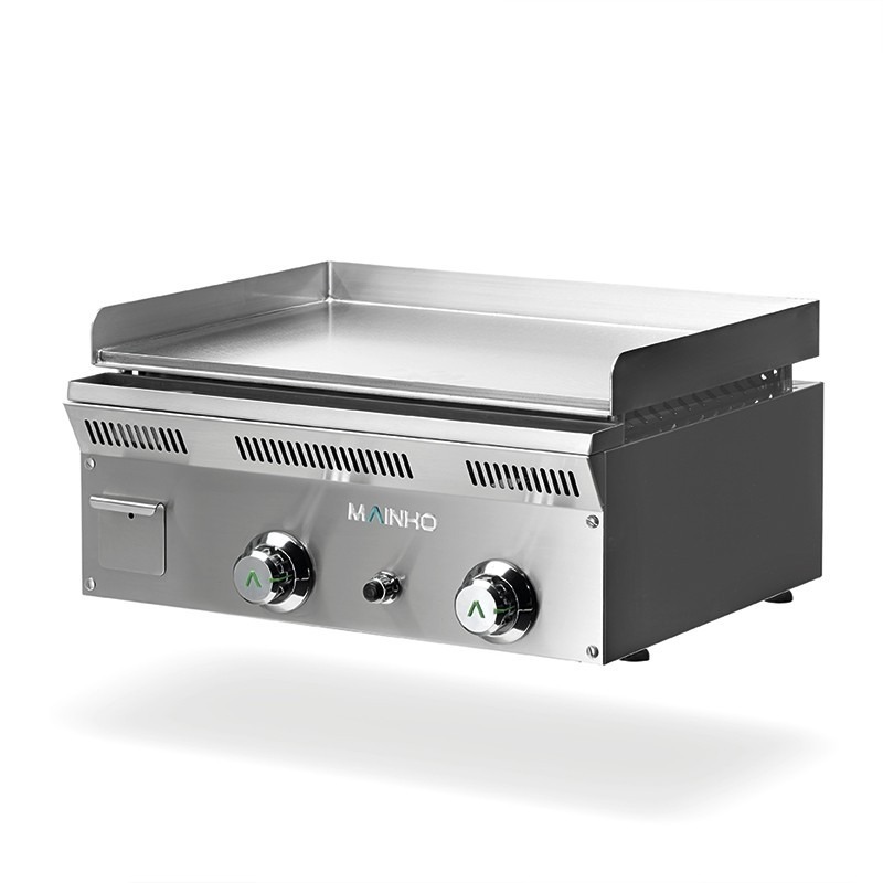 Plancha Gas 600x500 Cromo duro