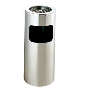 Cenicero/Papelera 25x60,5 Cms Cilindrica Plateada Inox Garcia De Pou