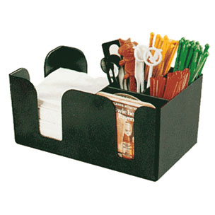 Organizador Barra 24x14,5x10,5 Negro Plastico Garcia De Pou