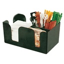 Organizador Barra 24x14,5x10,5 Negro Plastico Garcia De Pou