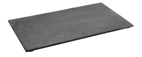 Bandeja Pizarra 20x40x0,5 Rectangular Lacor
