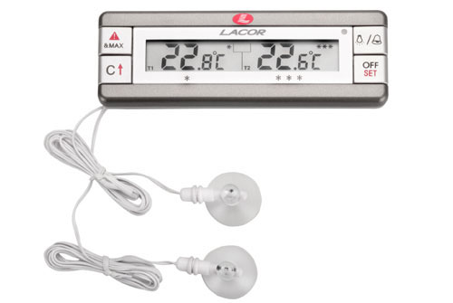 Termometro Nevera/Congelador Electronico Lacor