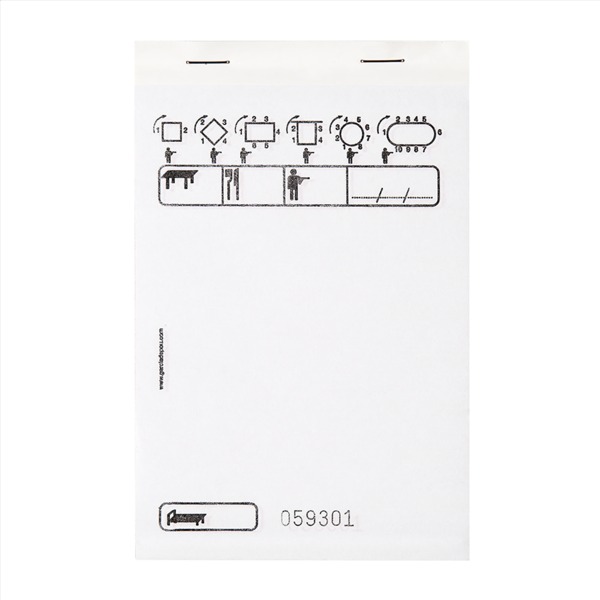 Bloc Comanda Estandar Duplicado 50x2 Hojas 10x15 Cms Paq-10 Blanco Autocopiativo Garcia De Pou