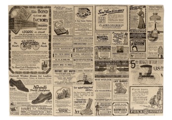 Mantelin "Times" Reciclado Natural Papel Paq-500 Garcia De Pou