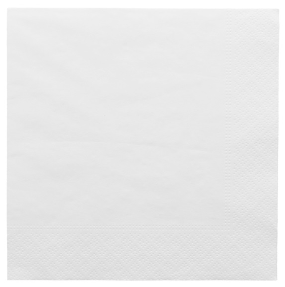 Servilleta 20x20 2 Capas Blanco Tissue Paq-100 Garcia De Pou