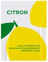 Toallitas Refrescantes "Citron" 6x8 Blanco Celulosa Marisco Garcia De Pou