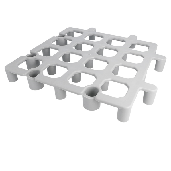 Rack Protege Mercancias 33x33x4 Suelo Gris PP Garcia De Pou