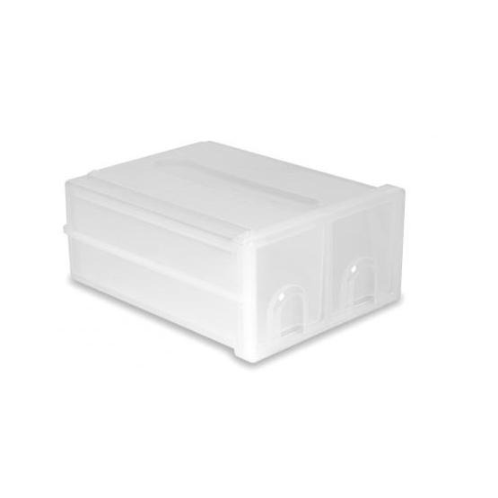 Caja Organizar 450x349x195 2 Cajones Vertical Araven