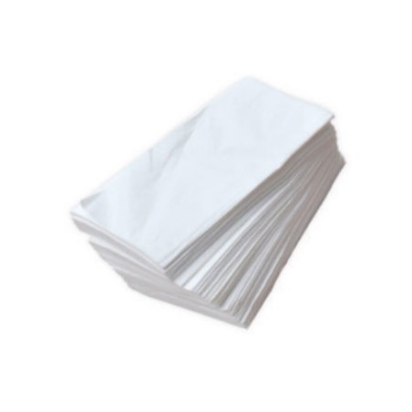 Servilleta Blanca 40X40 2C Plegada 1/8 Paq-25