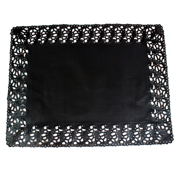 Blonda 40x30 Rectangular Negra Paq-250 uds. Garcia de Pou