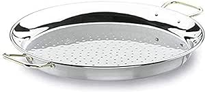 Paellera Valenciana 34Ø,6 Raciones Inox Lacor