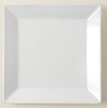 Plato Llano 18x18 CUADRADA