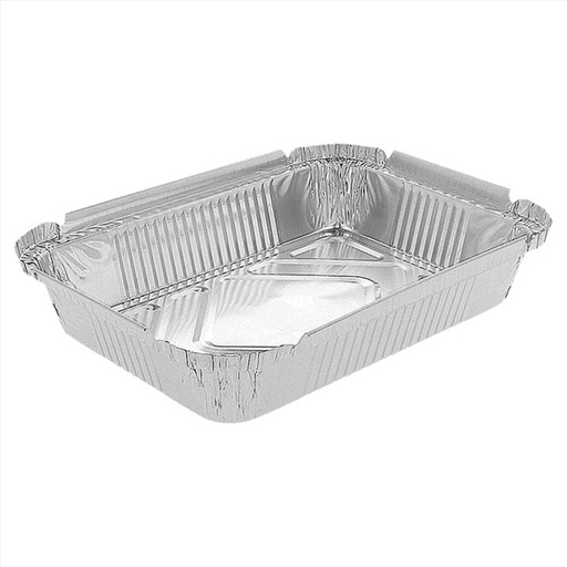 Recipiente Aluminio 450 Ml 14.4X11.9X4 Paq-100