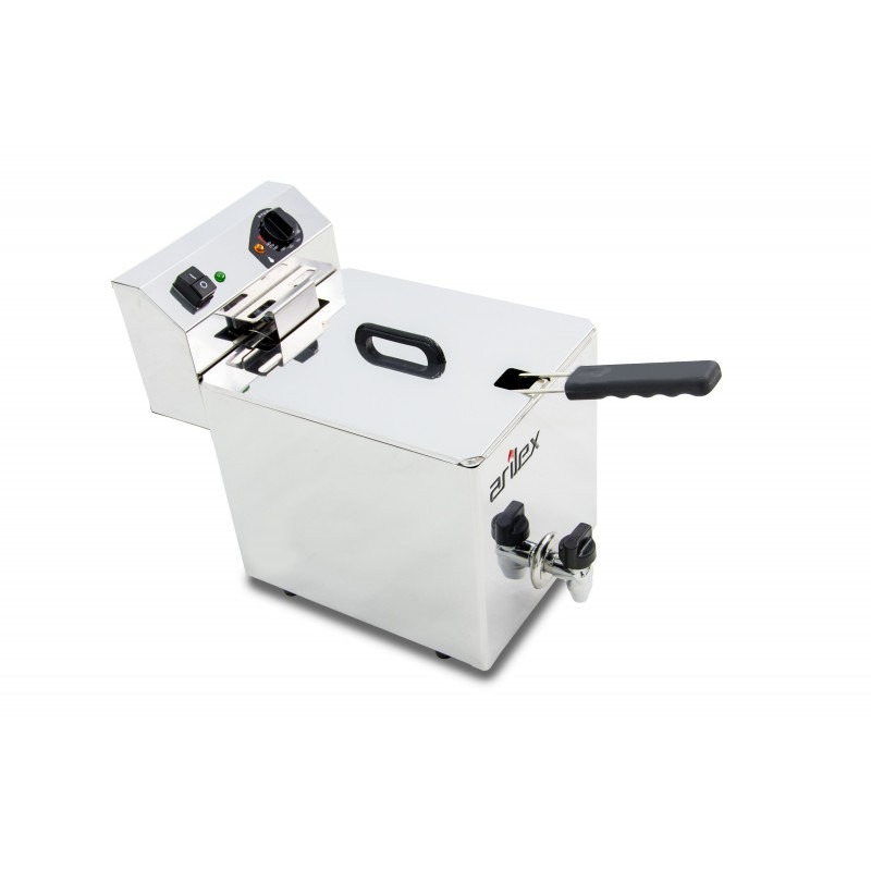 Freidora Electrica 10 lts c/Grifo