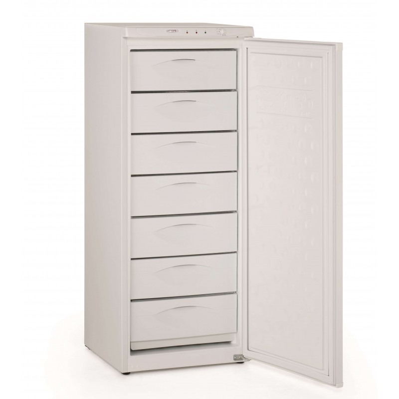 Congelador Vertical Puerta Ciega con Cajones