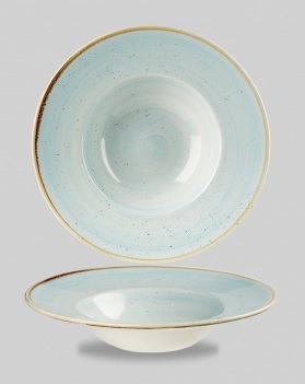 Plato Hondo 24 Cms Stonecast Duck Egg Blue Churchill