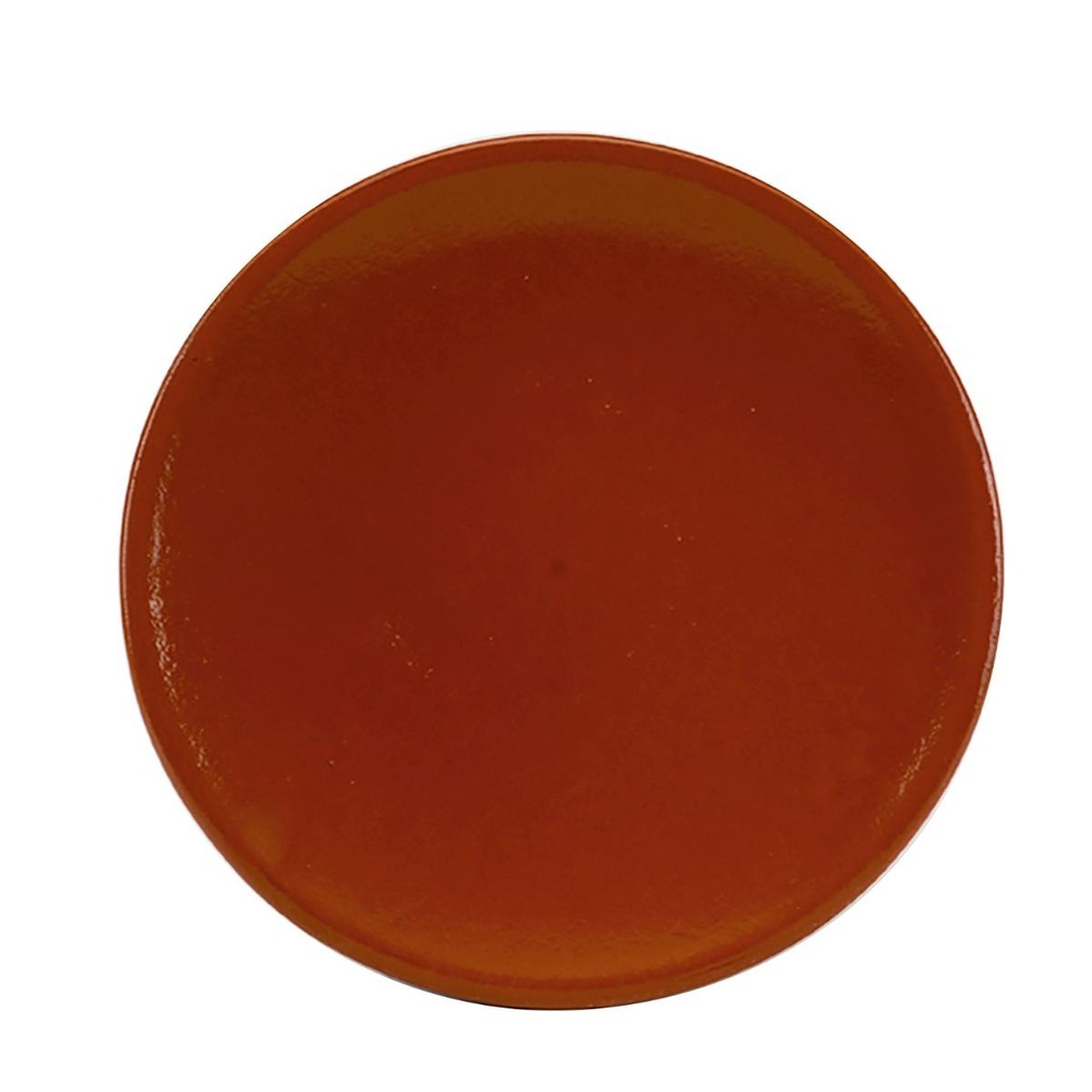 Plato 22 Cms Churrasco Barro Profesional Arcoroc