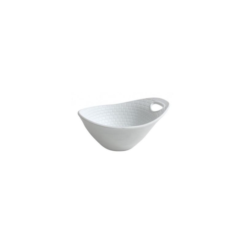 Bol 15x12x7 Blanco Melamina Perpignan