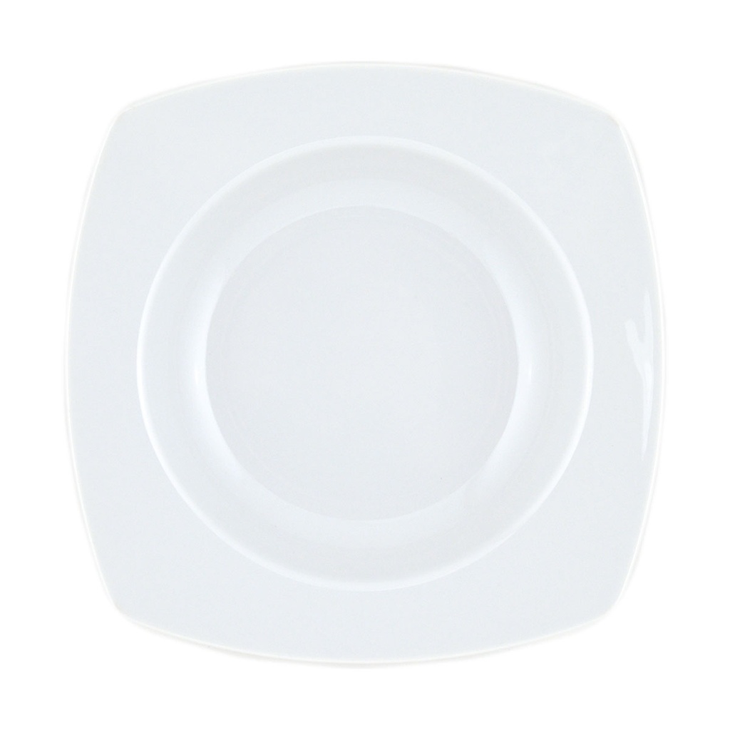 Plato 22 Cms Hondo Cuadrado Stilo