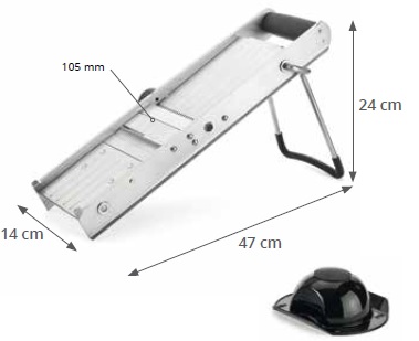 Mandolina Acero Inox Pujadas
