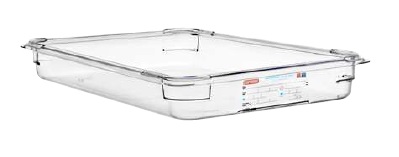 Cubeta GN 1/1 Sin Tapa Policarbonato Araven