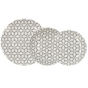 Vajilla de Porcelana Bidasoa Creativa: Elegancia y Resistencia en 18 Piezas