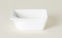 Bol Aperitivo Cuadrado Porcelana 9,4x9,4x3