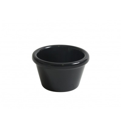 Ramequin 6,2x3,6 Melamina Negro
