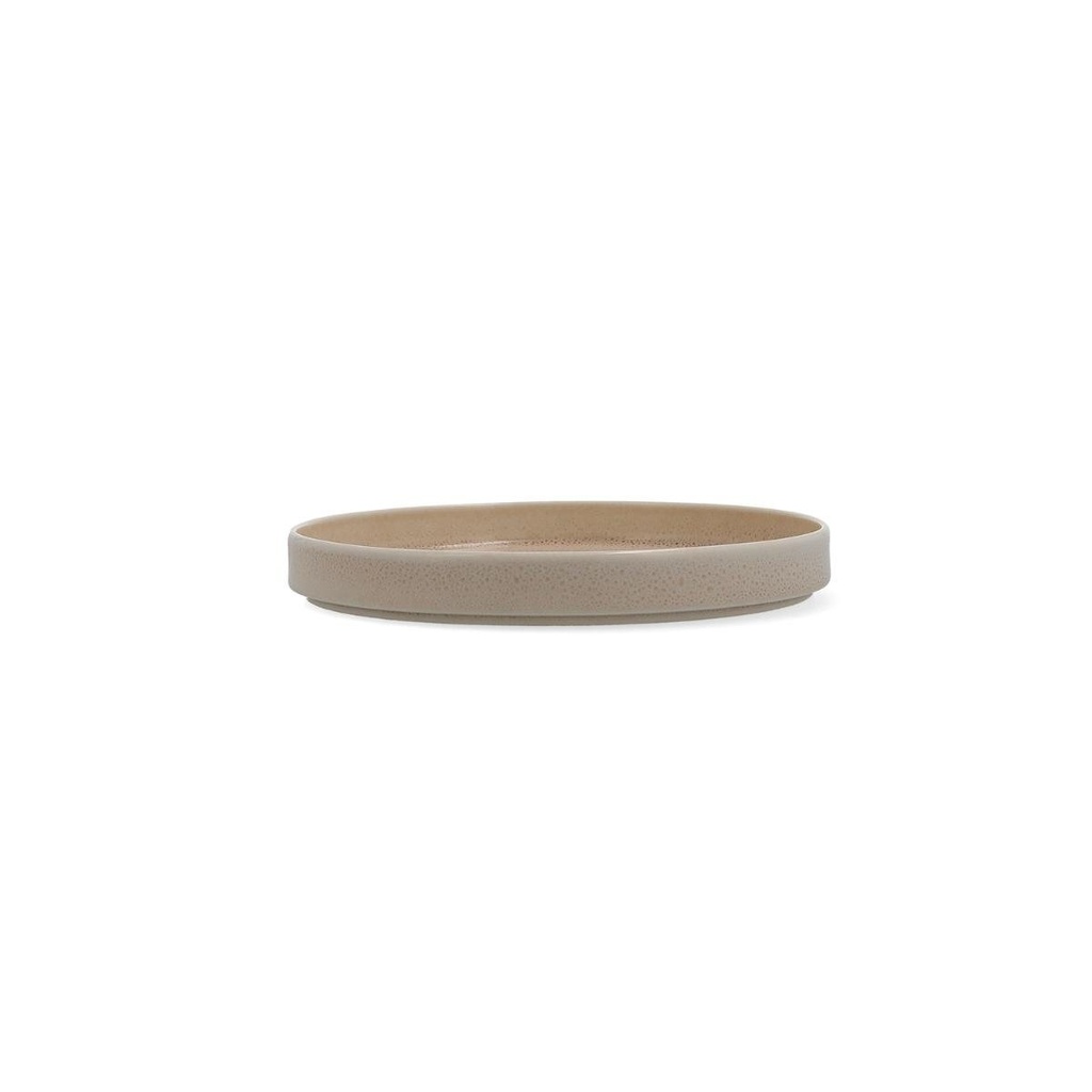 Plato 21 Cms Porcelana Porous Ariane