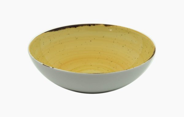 Plato Hondo Rustico Costa Verde