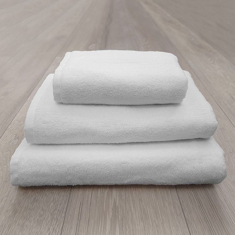 Toalla Ducha 70x140 Hosteleria Blanca 100% Algodon