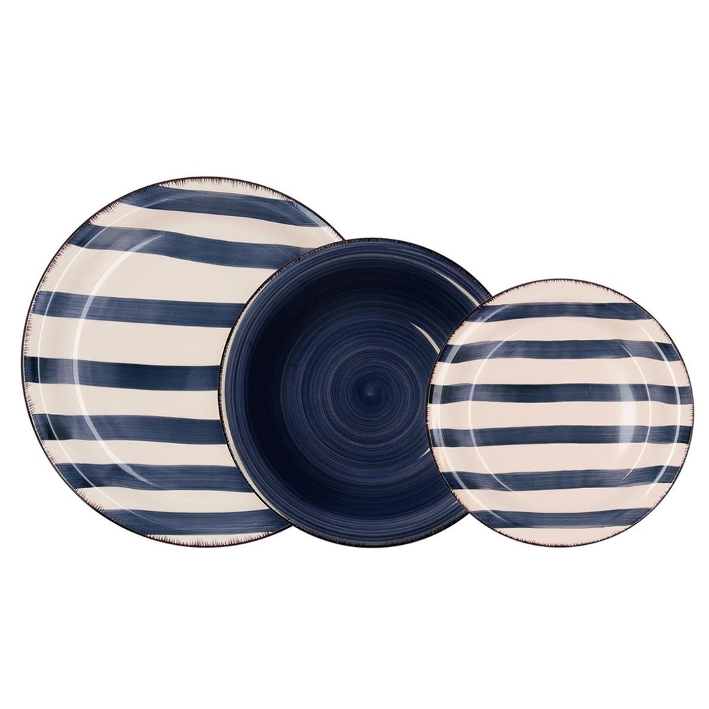 Vajilla 18 Piezas Ceramica SINGULAR Quid Arcoroc