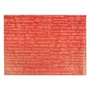 Mantelin 31x43 "Merry Christmas" Kraft Verjurado Paq-500 60 g/m2 Garcia de Pou