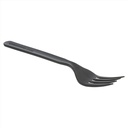 Tenedor 17 cm Negro CPLA Paq-50 Garcia de Pou