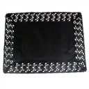 Blonda 50x40 Rectangular Negra Paq-250 uds.