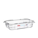 Cubeta GN 1/4 Sin Tapa Policarbonato Araven