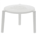 Mesitas Pizza Ø4,5X3 Cms Blanco PP Paq-2000 Garcia de Pou