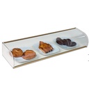 Vitrina Expositora Neutra Cristal Curvo