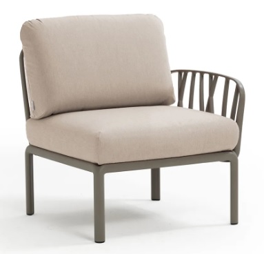 Sillon Komodo Modular Terminacion Tortora Nardi