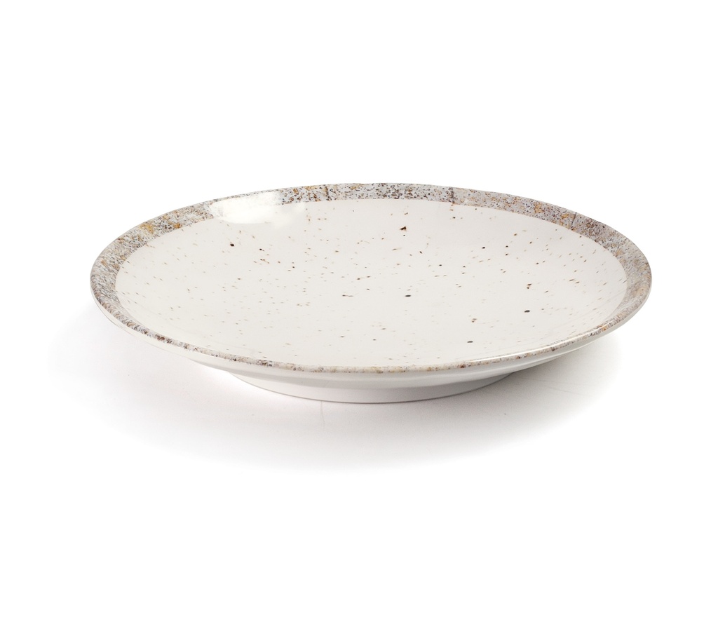 Plato Redondo Melamina EARTH Lacor