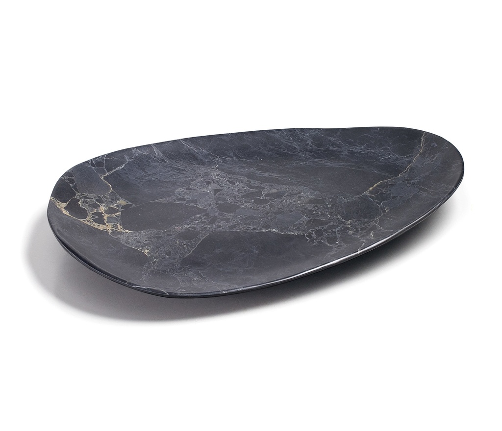 Fuente Huevo 40,7x30,5 Melamina STONE Lacor